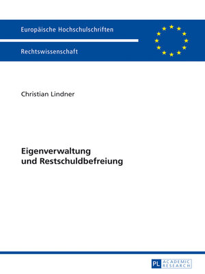 cover image of Eigenverwaltung und Restschuldbefreiung